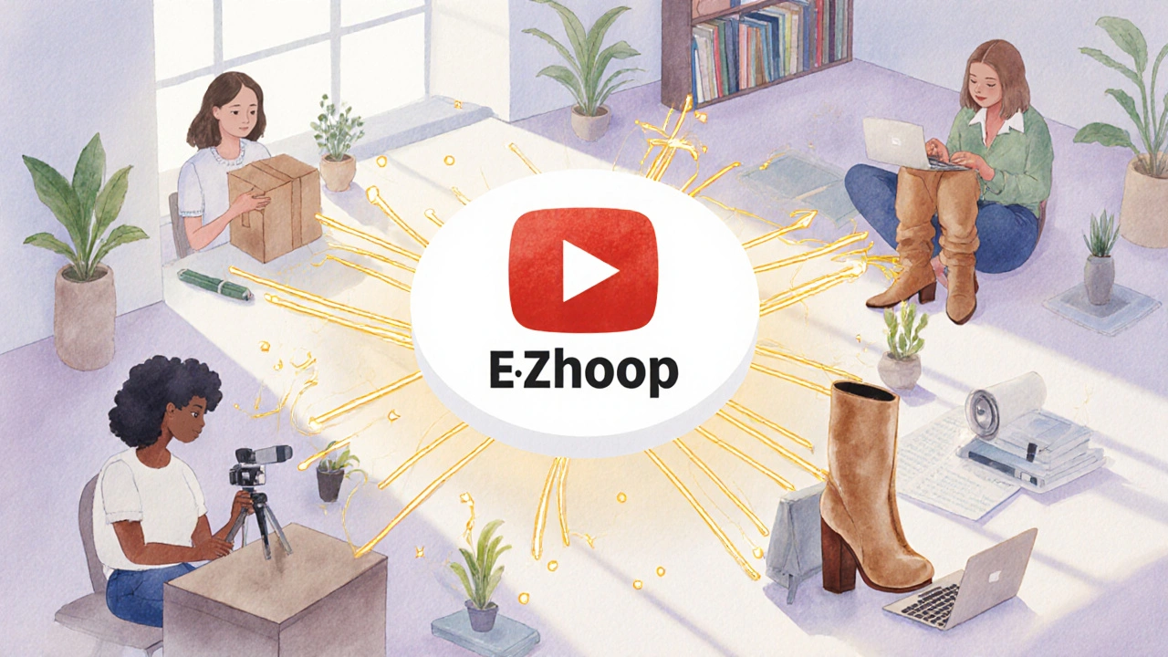 Různí čeští partneři affiliate marketingu jsou propojeni zlatými linkami s e-shopem.