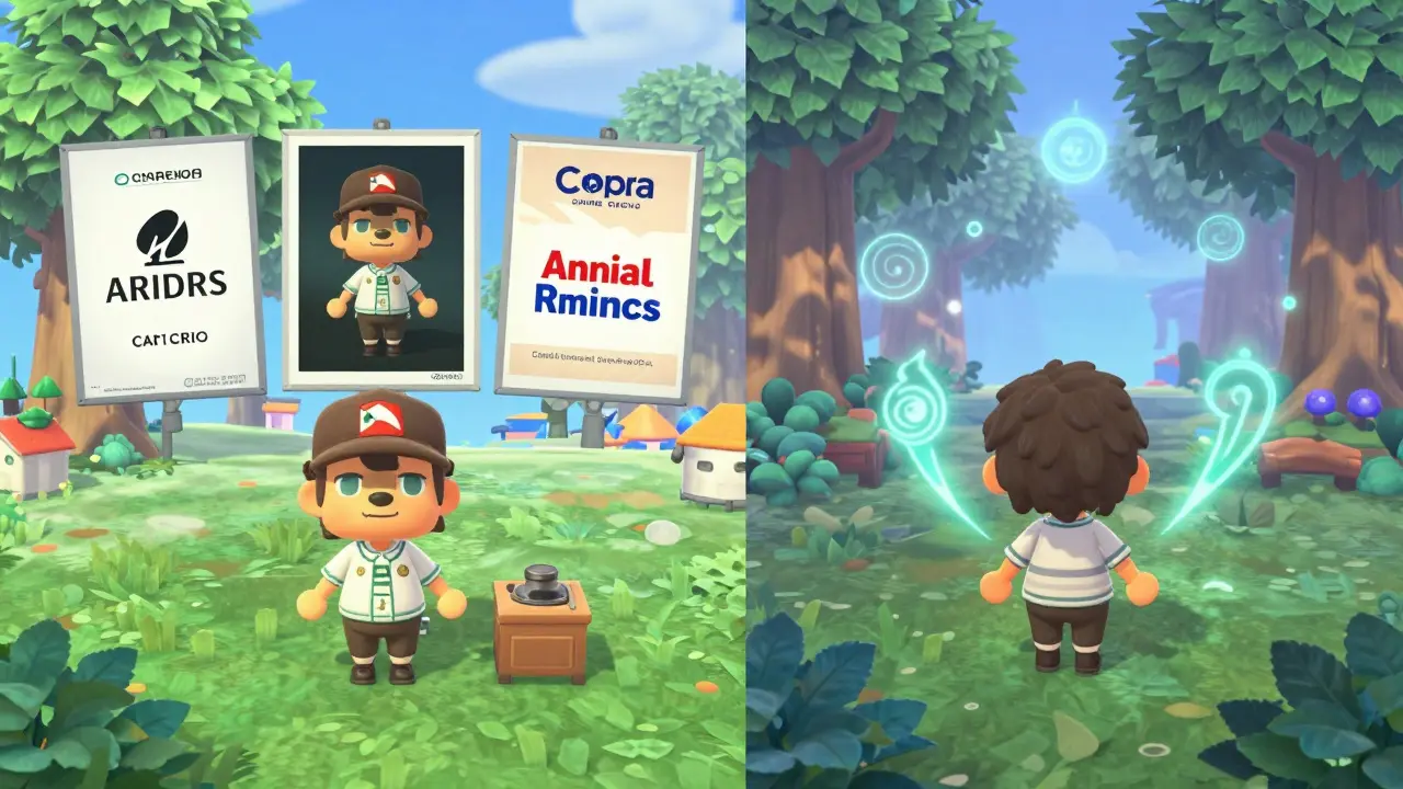 Harmonická scéna s volitelnými reklamami v klidném herním prostředí.