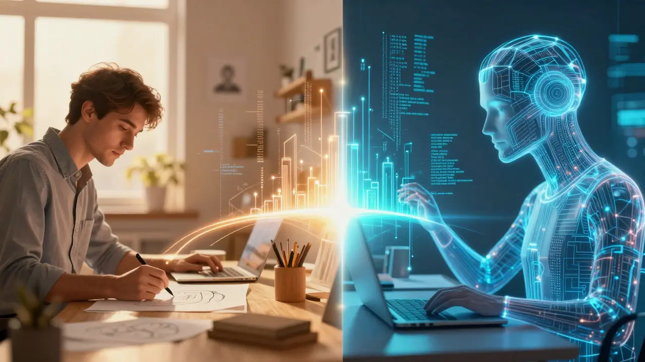 Synergie lidské kreativity a umělé inteligence v moderním marketingu