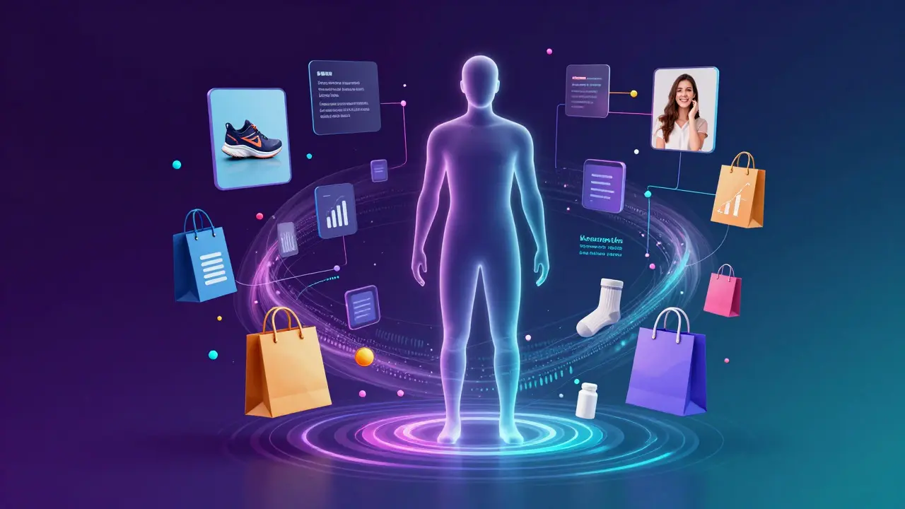 Visualization of AI-driven personalized customer experiences